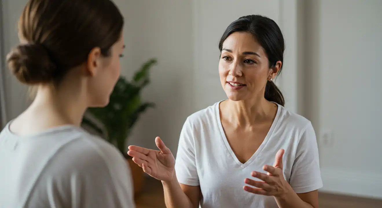 Image representing stress reduction and mental clarity through mindfulness coaching.