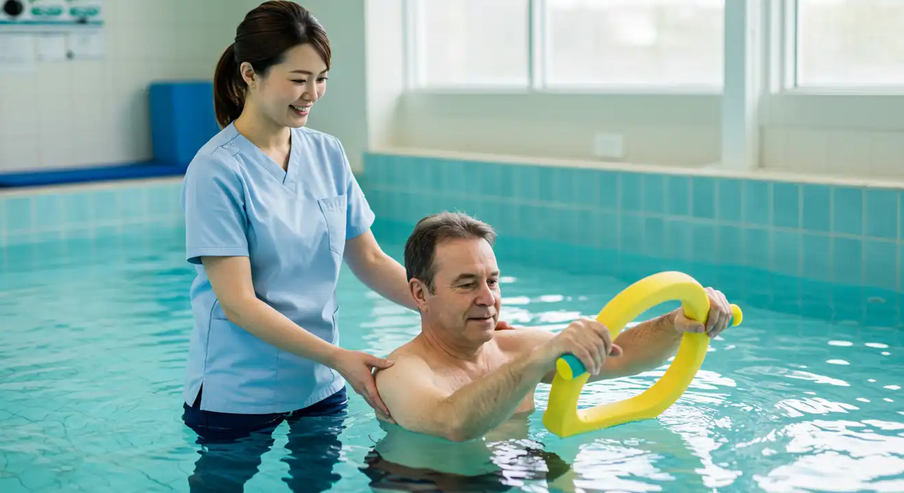 Physical therapy mobility intake form with sections for patient history, current mobility issues, and pain assessment