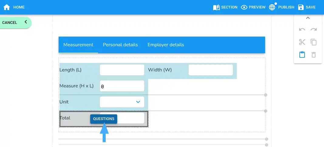 Picking a variable for the formula
